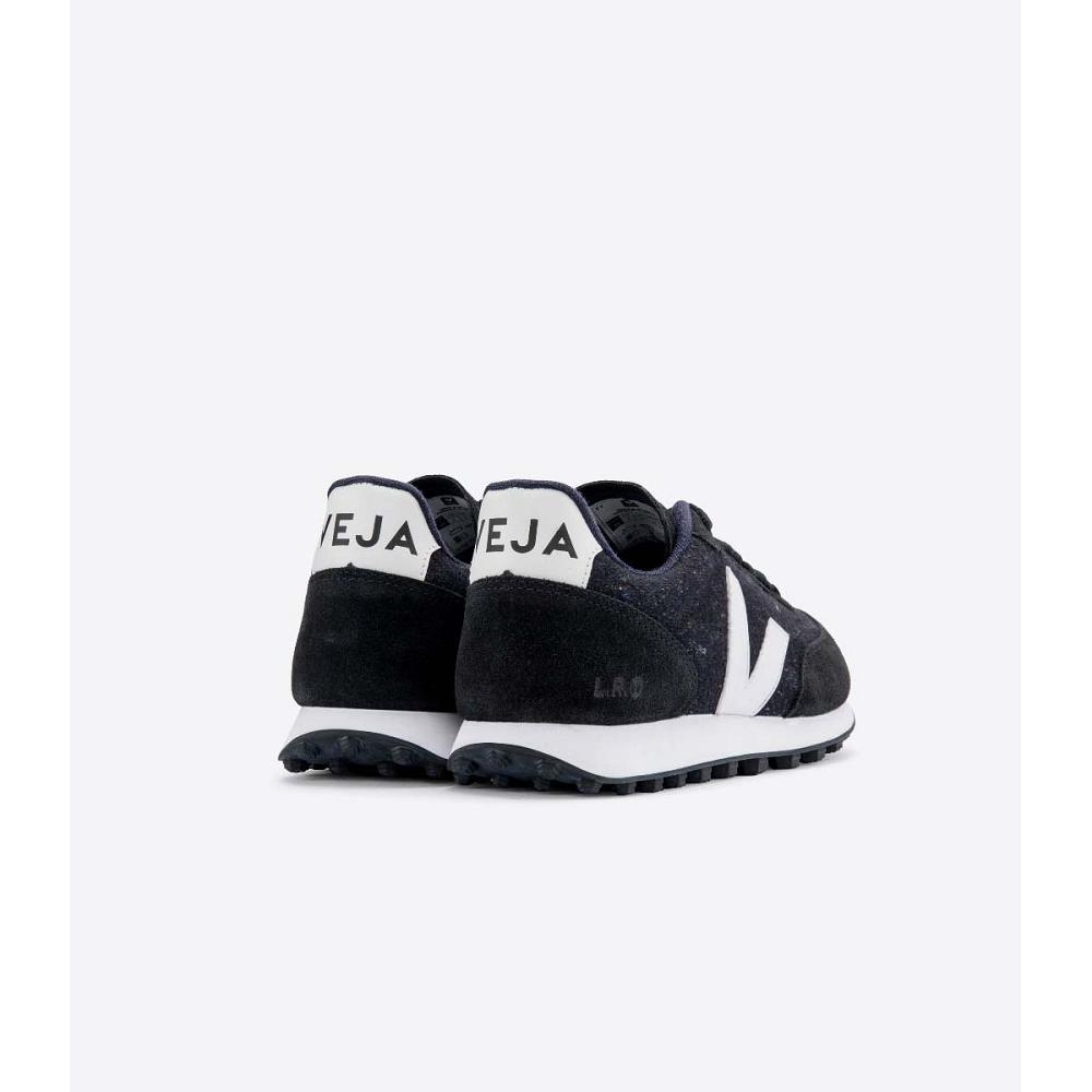 Veja RIO BRANCO FLANNEL Loopschoenen Heren White/Black | BE 168QMA